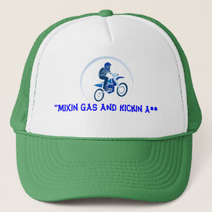 Dirt Biker Vector Biking Truckerkappe