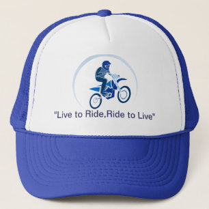 Dirt Biker Vector Biking Truckerkappe