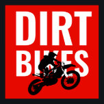 Dirt Bikes Motocross Motorrad Pop Art Poster<br><div class="desc">Motocross Pop Art Image</div>
