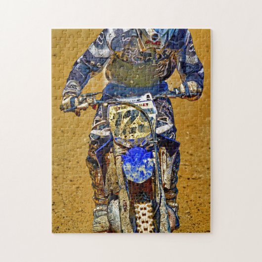 Dirt-Biking Moto-X Champ Designer #Gift Puzzle (Vertikal)