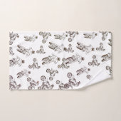 Dirt Cross Badezimmerhandtuch Set (Handtuch)