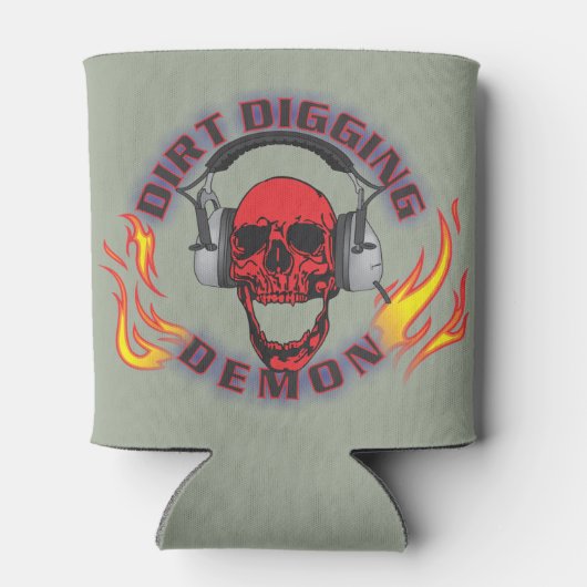 Dirt Digging Demon Koozi Dosenkühler (Rückseite)