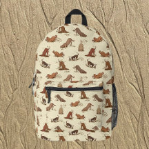 Dirt Digging Hunde - Strandurlaub Muster.