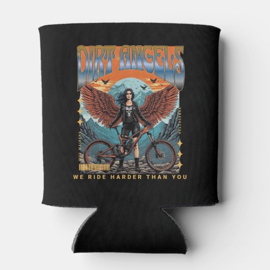 Dirt Engel Dosenkühler (Rückseite)