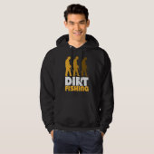Dirt Fishing Metal Detector Searching For Treasure Hoodie (Vorne ganz)