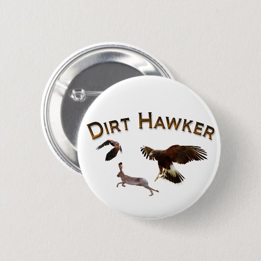 Dirt Hawker Button (Vorne & Hinten)
