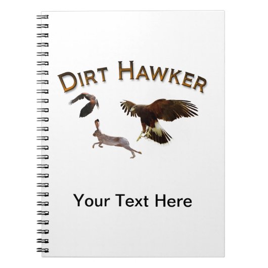 Dirt Hawker Notizblock (Vorderseite)