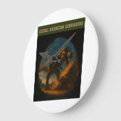 Dirt Kicker Große Wanduhr (Winkel)