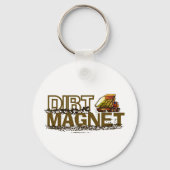 Dirt Magnet Schlüsselanhänger (Vorderseite)