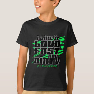 Dirt modifizierte Racing Apparel Sprint Car Dirt T T-Shirt
