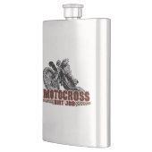 Dirt Motocross Flachmann (Links)