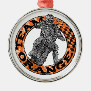 Dirt-Racer Ornament Aus Metall