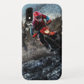 Dirt Rad-Reiter-Kissen Case-Mate iPhone Hülle (Rückseite)