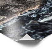 Dirt Rad-Reiter-Kissen Fotodruck (Ecke)