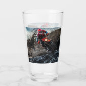 Dirt Rad-Reiter-Kissen Glas (Rückseite)