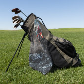 Dirt Rad-Reiter-Kissen Golfhandtuch (Gras)