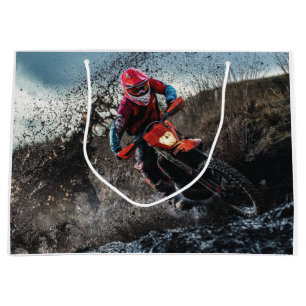 Dirt Rad-Reiter-Kissen Große Geschenktüte