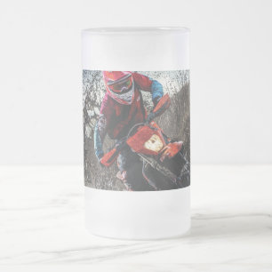 Dirt Rad-Reiter-Kissen Mattglas Bierglas