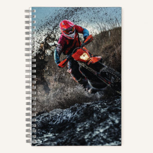 Dirt Rad-Reiter-Kissen Notizblock
