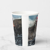 Dirt Rad-Reiter-Kissen Pappbecher (Rechts)