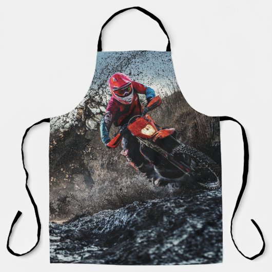 Dirt Rad-Reiter-Kissen Schürze (Vorderseite)