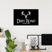 Dirt Rd Outfitters Poster (Heimbüro)