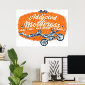 Dirt-Renner Poster (Heimbüro)