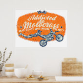 Dirt-Renner Poster (Küche)