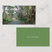 Dirt Road Business Cards Visitenkarte (Vorne/Hinten)