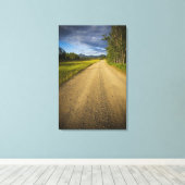 Dirt Road in Eagle, Alaska Leinwanddruck (Insitu (Holzboden))