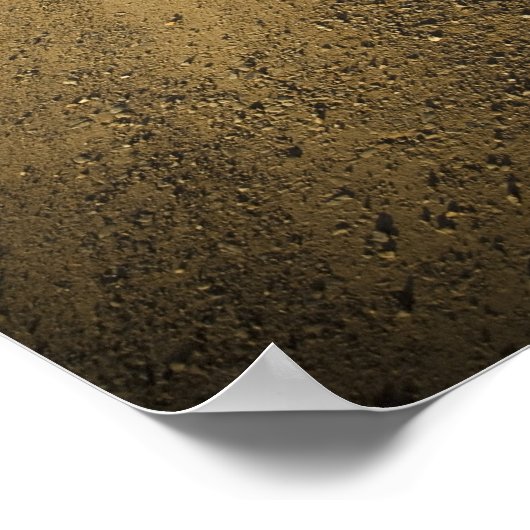 Dirt Road in Eagle, Alaska Poster (Ecke)