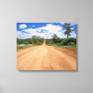 Dirt Road, Kruger National Park, Mpumalanga Leinwanddruck