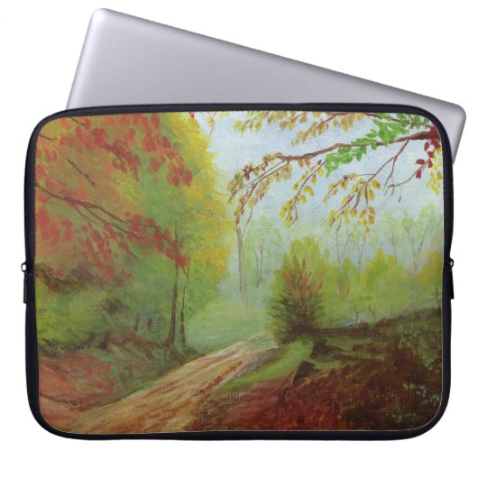 Dirt Road Laptopschutzhülle (Vorderseite)