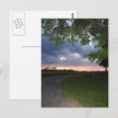 Dirt Road Postkarte (Vorne/Hinten)
