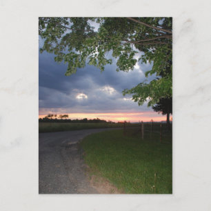 Dirt Road Postkarte