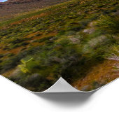 Dirt Road zu Roten Felsen Poster (Ecke)