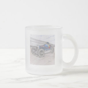 DIRT TRACK RACER Tasse (mattiertes Glas)