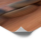 Dirt Track Racing Poster (Ecke)