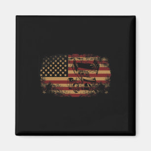 Dirt Track Racing Sprint Car Vintage USA Amerikani Magnet