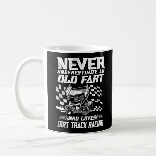 Dirt Track Racing unterschätzt nie eine alte Furz Kaffeetasse (Links)