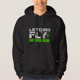 Dirt Track Racing Zitate Sprint Car Rally Dirt Bik Hoodie