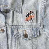 Dirt-Track-Rennen Button (Beispiel)