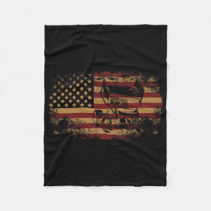 Dirt Track Rennen Sprint Car Vintage USA Amerikani Fleecedecke