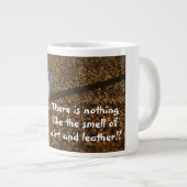 Dirt und Leder - Spaß Tasse (Vorderseite Rechts)