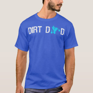 Dirt Vater Quad Bike Rider Vater Vater Vatertag 4 T-Shirt