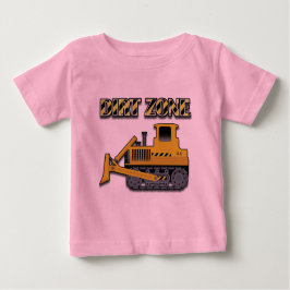 Dirt Zone (Bulldozer) - Baby Fine Jersey T - Shirt