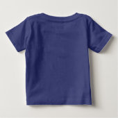 Dirt Zone (Bulldozer) - Baby Fine Jersey T - Shirt (Rückseite)