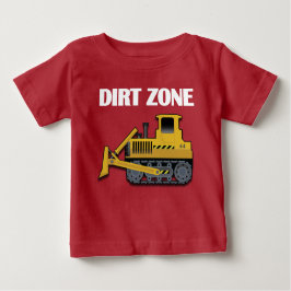Dirt Zone (Bulldozer) - Baby Fine Jersey T - Shirt