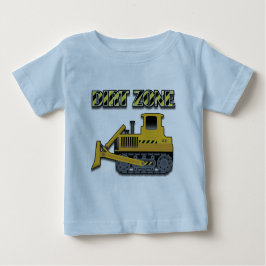 Dirt Zone (Bulldozer) - Baby Fine Jersey T - Shirt