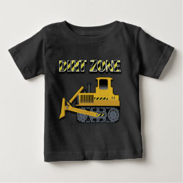 Dirt Zone (Bulldozer) - Baby Fine Jersey T - Shirt